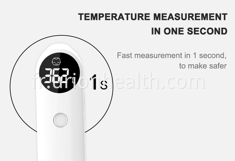 Ready to send product forehead and ear thermometer